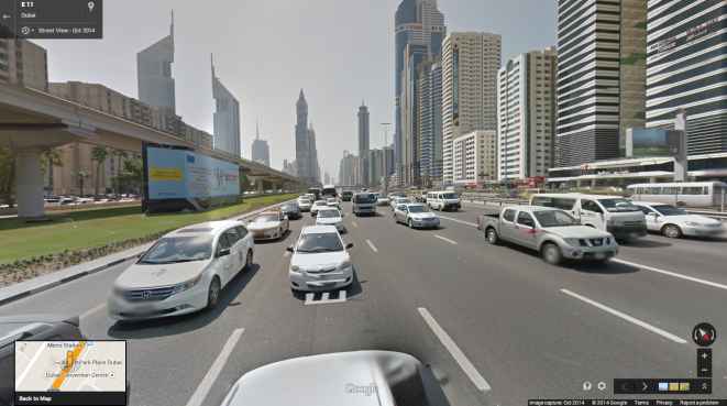 Google Maps nos trae una visita virtual a Dubai con Street View